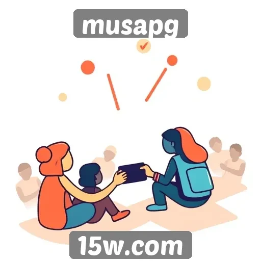 Recursos de comunidade no site Musapg